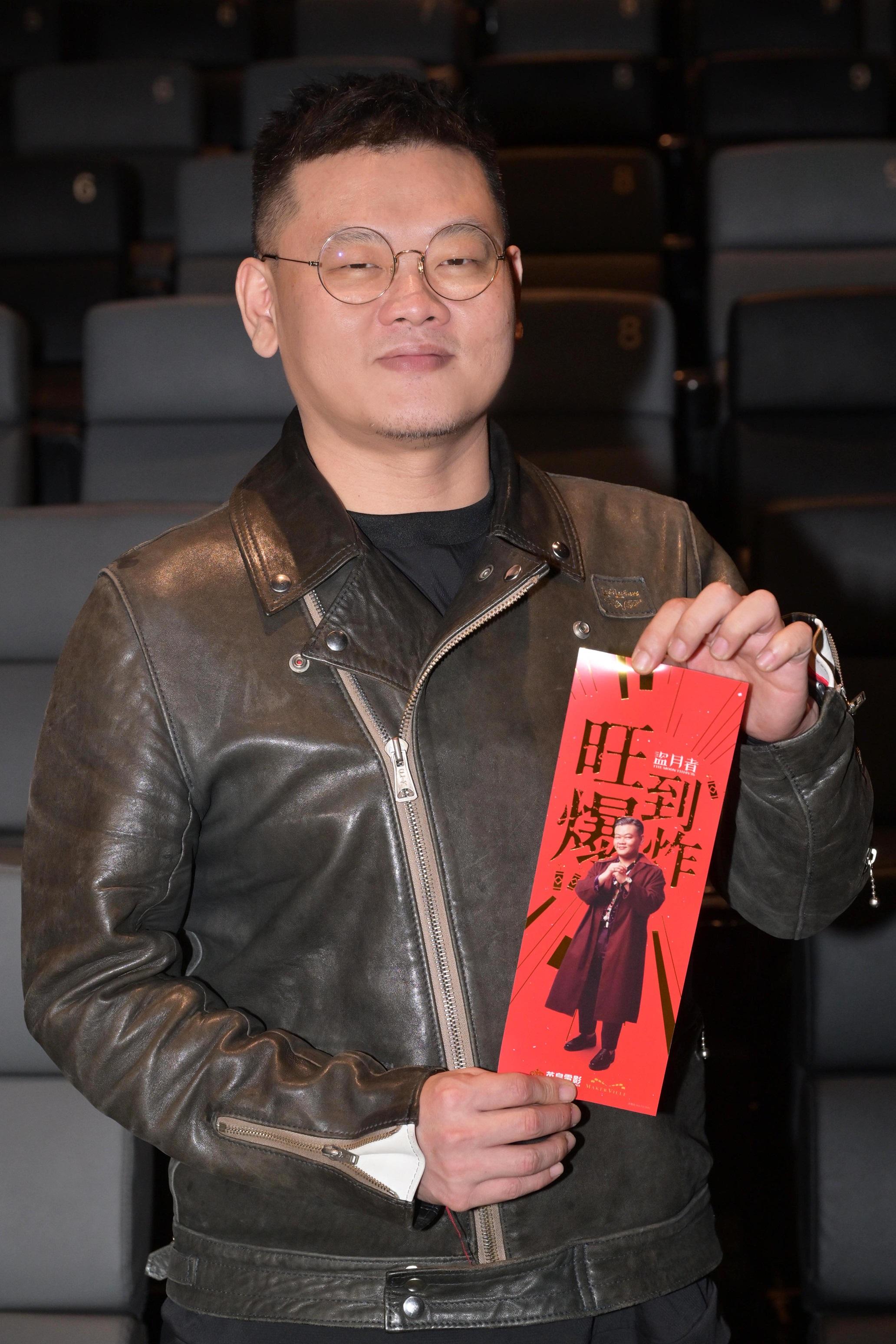 白只慶幸拍《盜月者》彼此能暢所欲言。