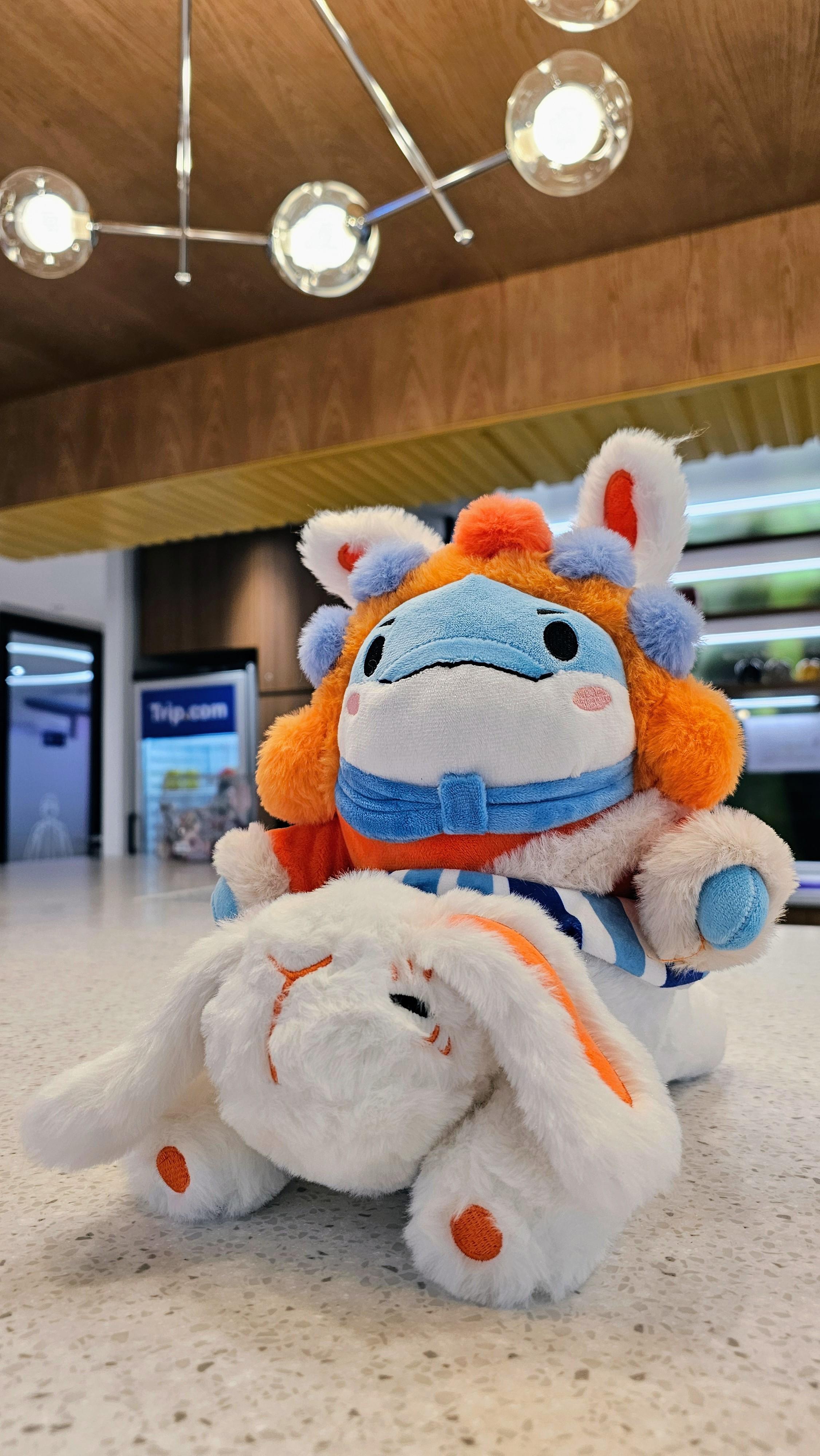 離不開可愛的平台吉祥物。