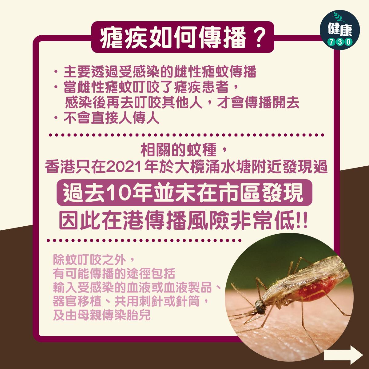 瘧疾症狀、傳染途徑、治療及預防方法,小心蚊叮蟲咬(am730製圖)