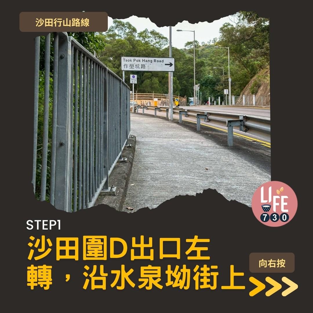 沙田行山|蝌蚪坪輕鬆登頂 周末拍拖親子樂好去處(am730製圖)