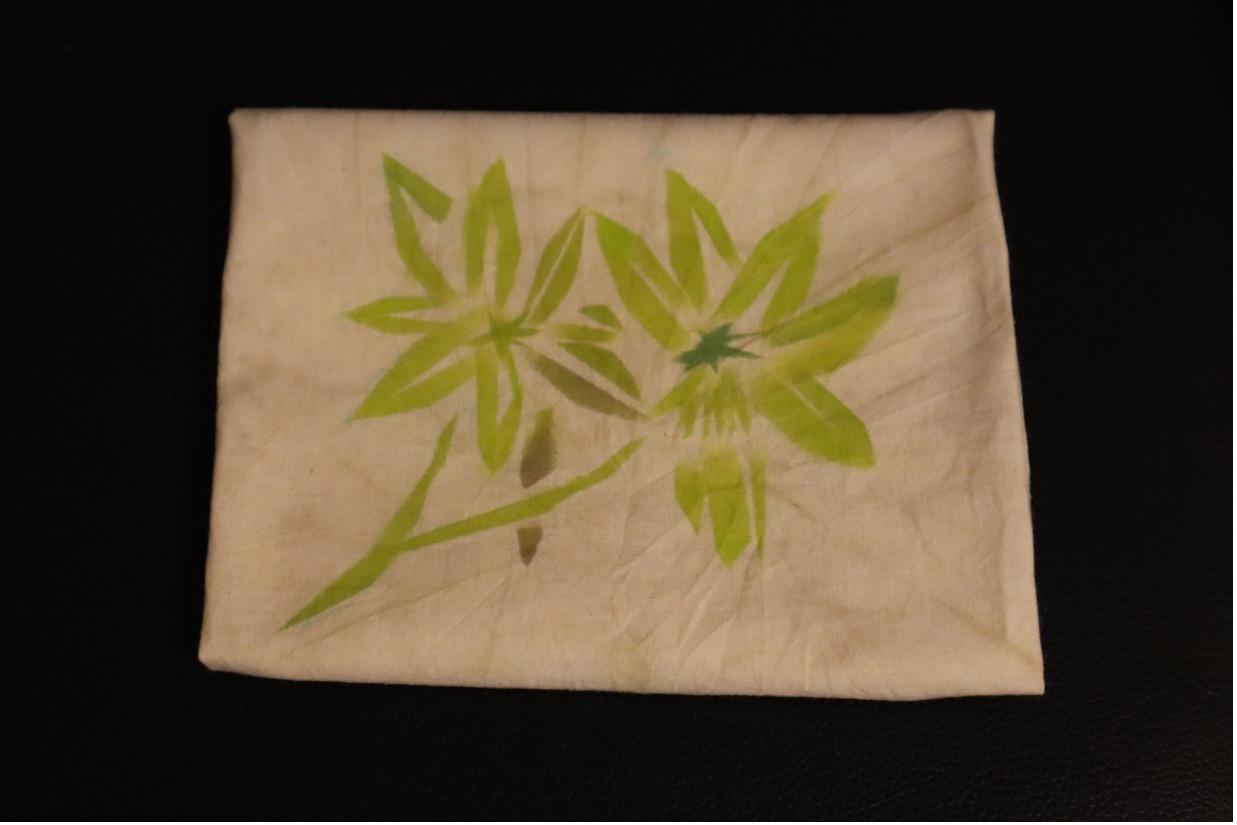 DIY工作坊的製成品 - 紅樹天然染色糊染製成品