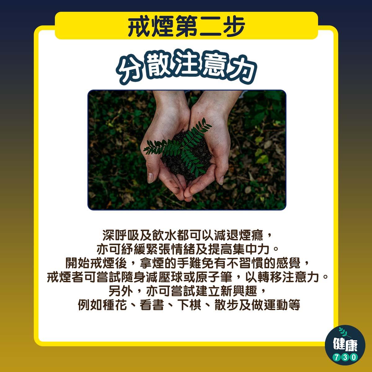 吸煙危害健康,3步決心戒煙(am730製圖)