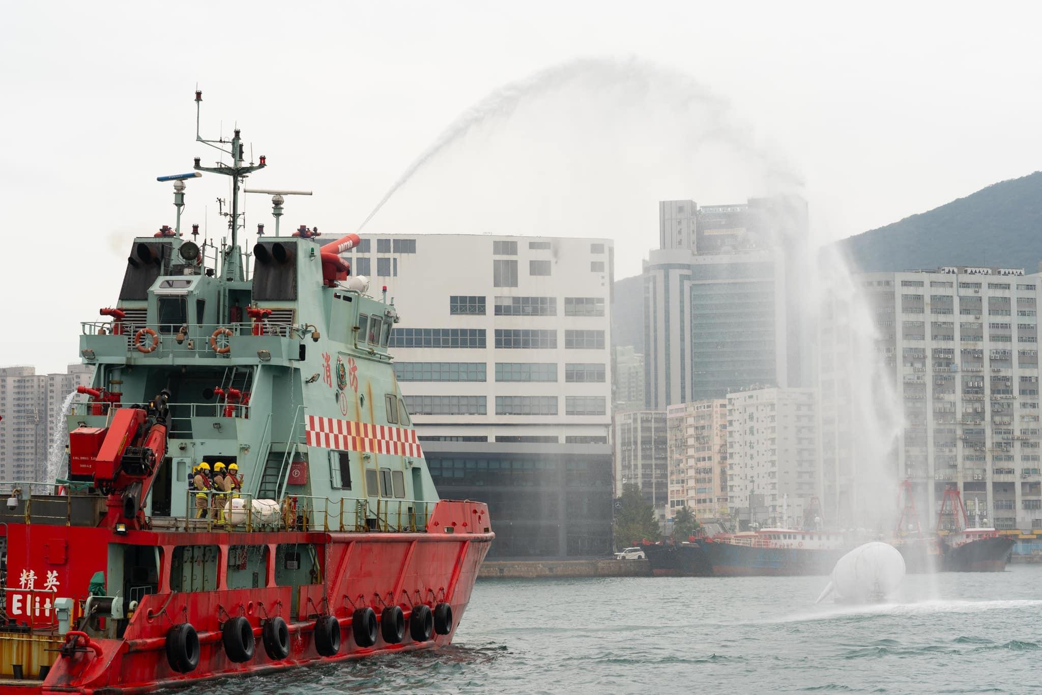 消防局開放|堅尼地城卑路乍灣海濱長廊滅火輪巡遊