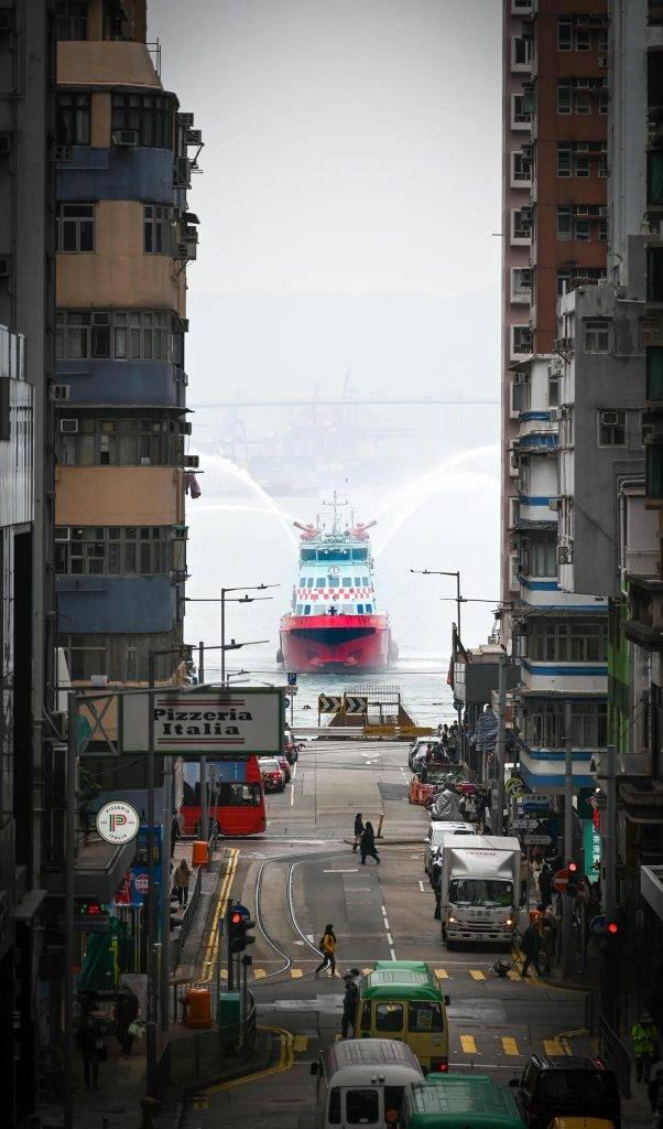 消防局開放|堅尼地城卑路乍灣海濱長廊滅火輪巡遊