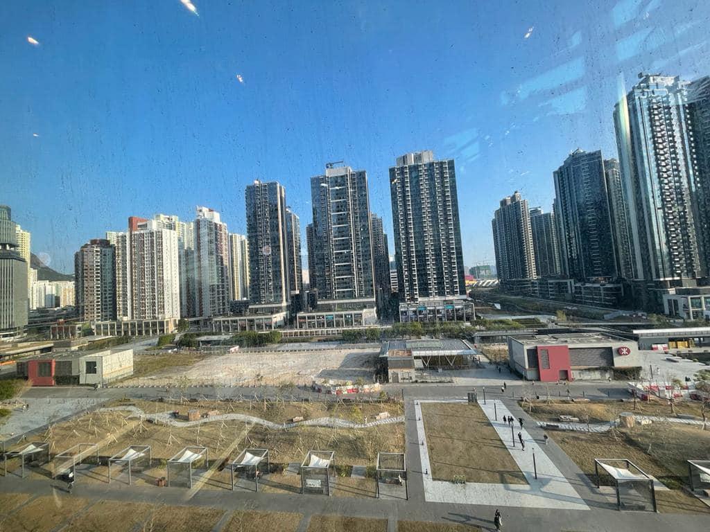 地政總署發出諮詢文件,擬撥地興建簡約公屋項目辦公室,用地位處啟德車站廣場中心。(關浩洋Facebook 圖片)