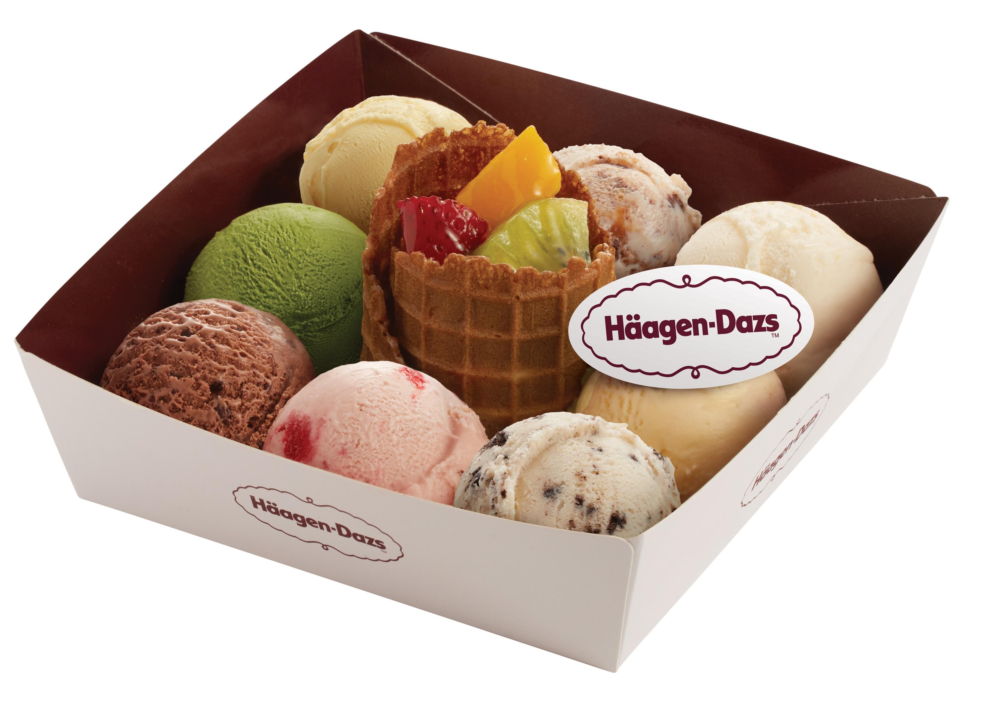 快樂無限(8球自選口味雪糕水果及窩夫薄脆) $122