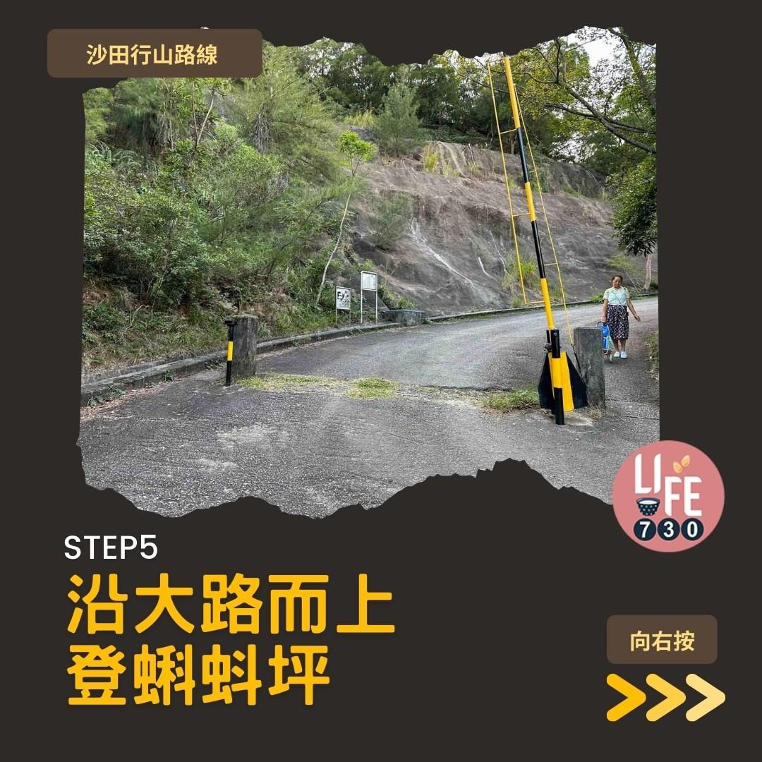 沙田行山|蝌蚪坪輕鬆登頂 周末拍拖親子樂好去處(am730製圖)