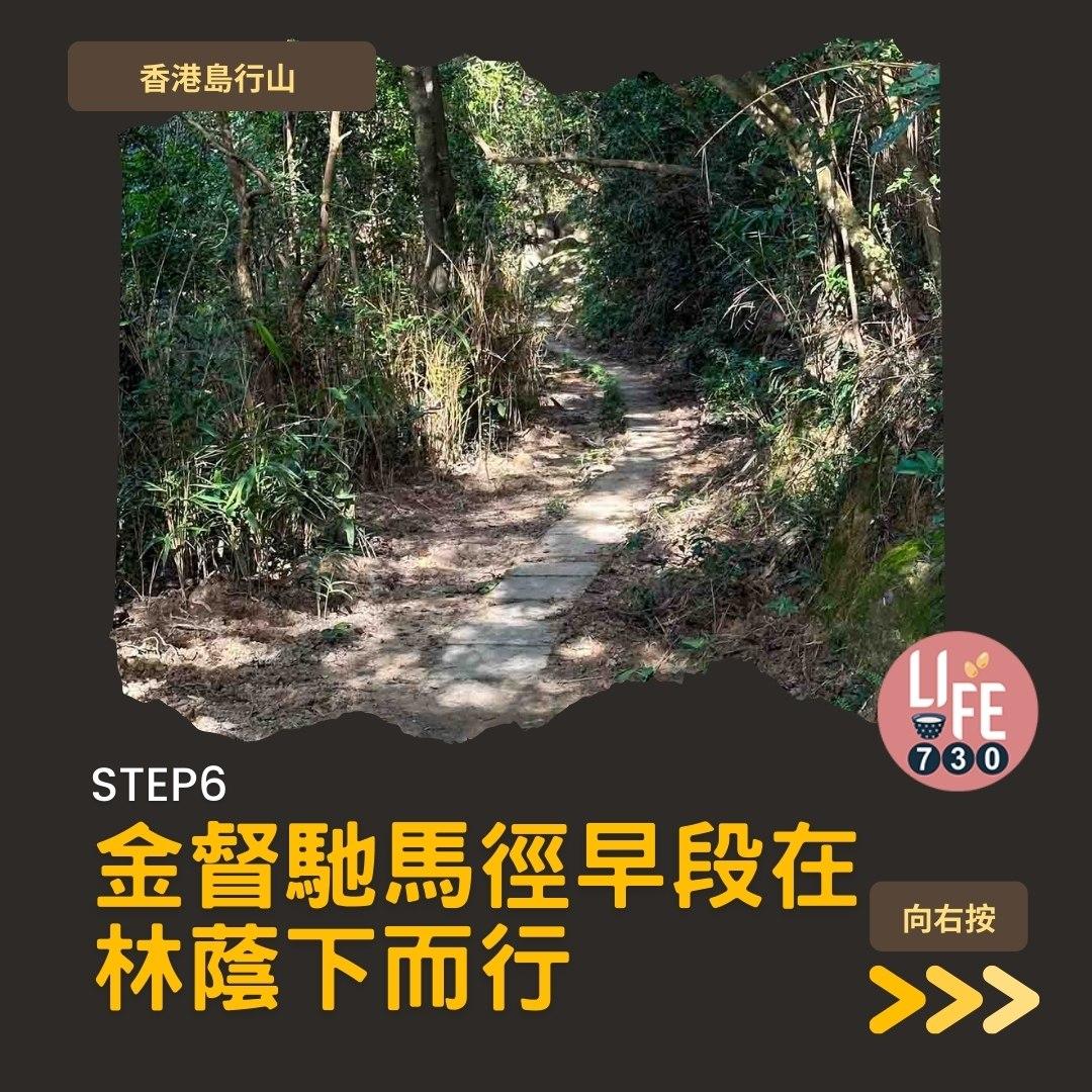 紅香爐峰睇日落︱金督馳馬徑 香港島行山路線(am730製圖)