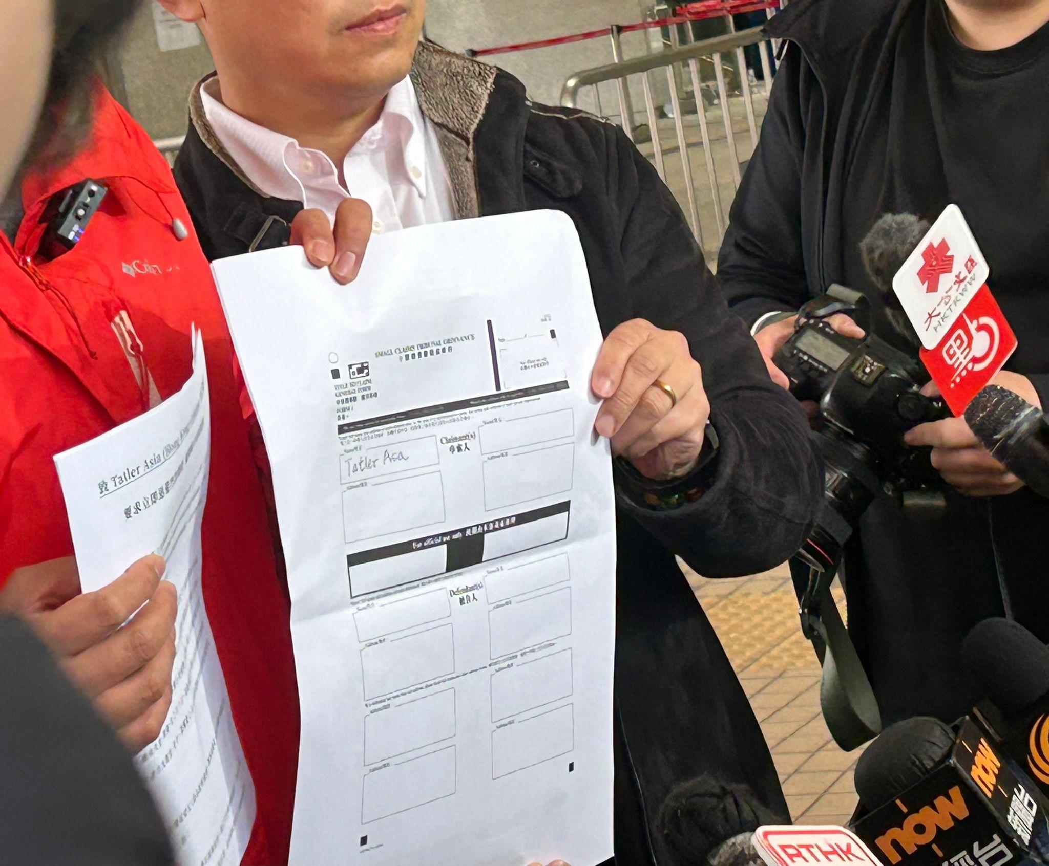 美斯缺陣|鄧家彪要求1周內向消費者退款 否則協助入稟追討損失(陳芷晴攝)