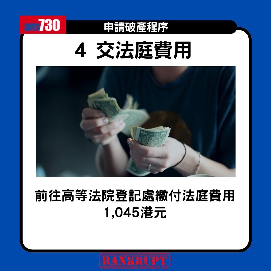 破產申請程序|申請破產限制、後果、家人影響懶人包(am730製圖)