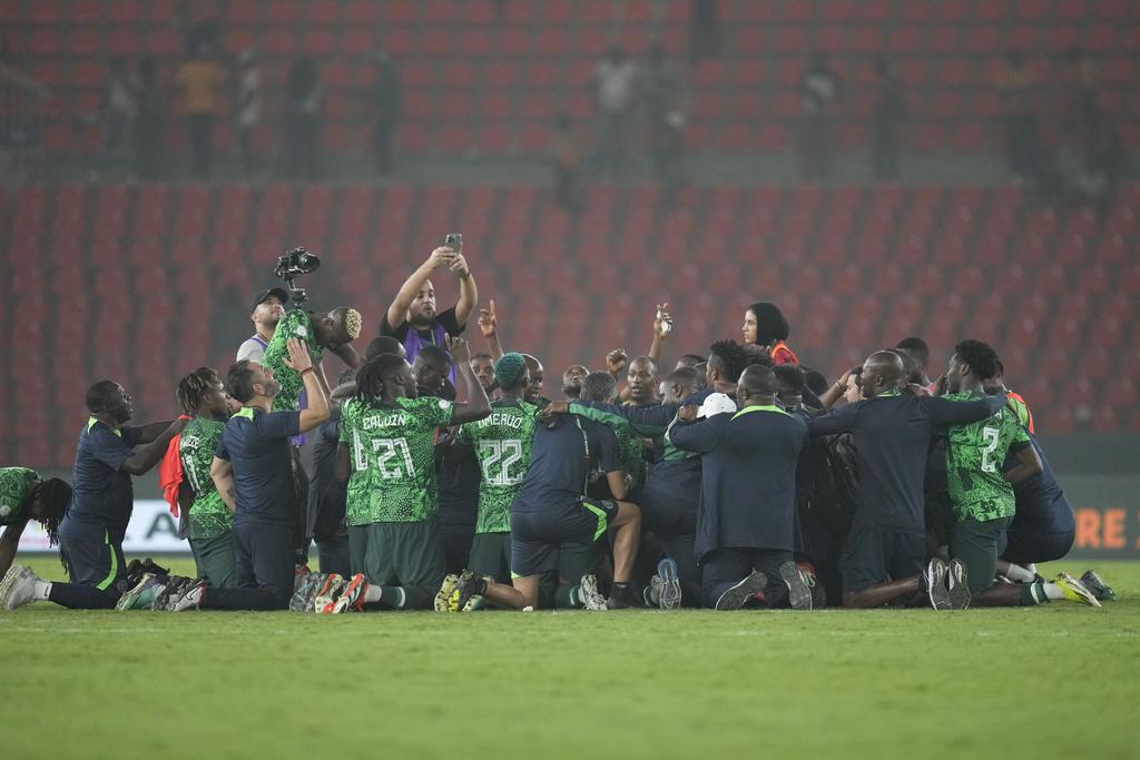 非洲盃|尼日利亞互射12碼挫南非晉決賽。(美聯社)