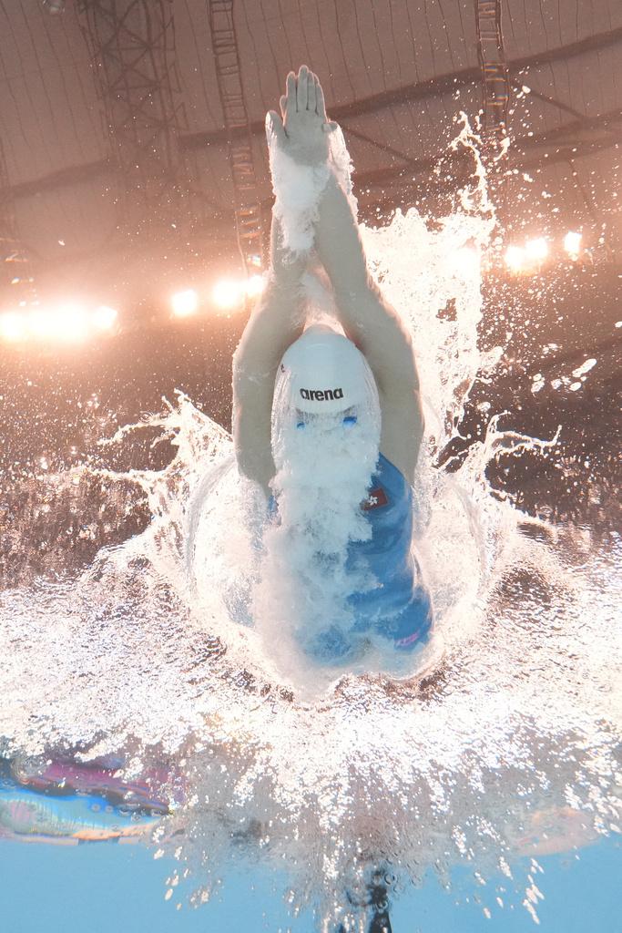 香港「女飛魚」何詩蓓(Siobhan)將力爭世界長池錦標賽第二金。(美聯社)