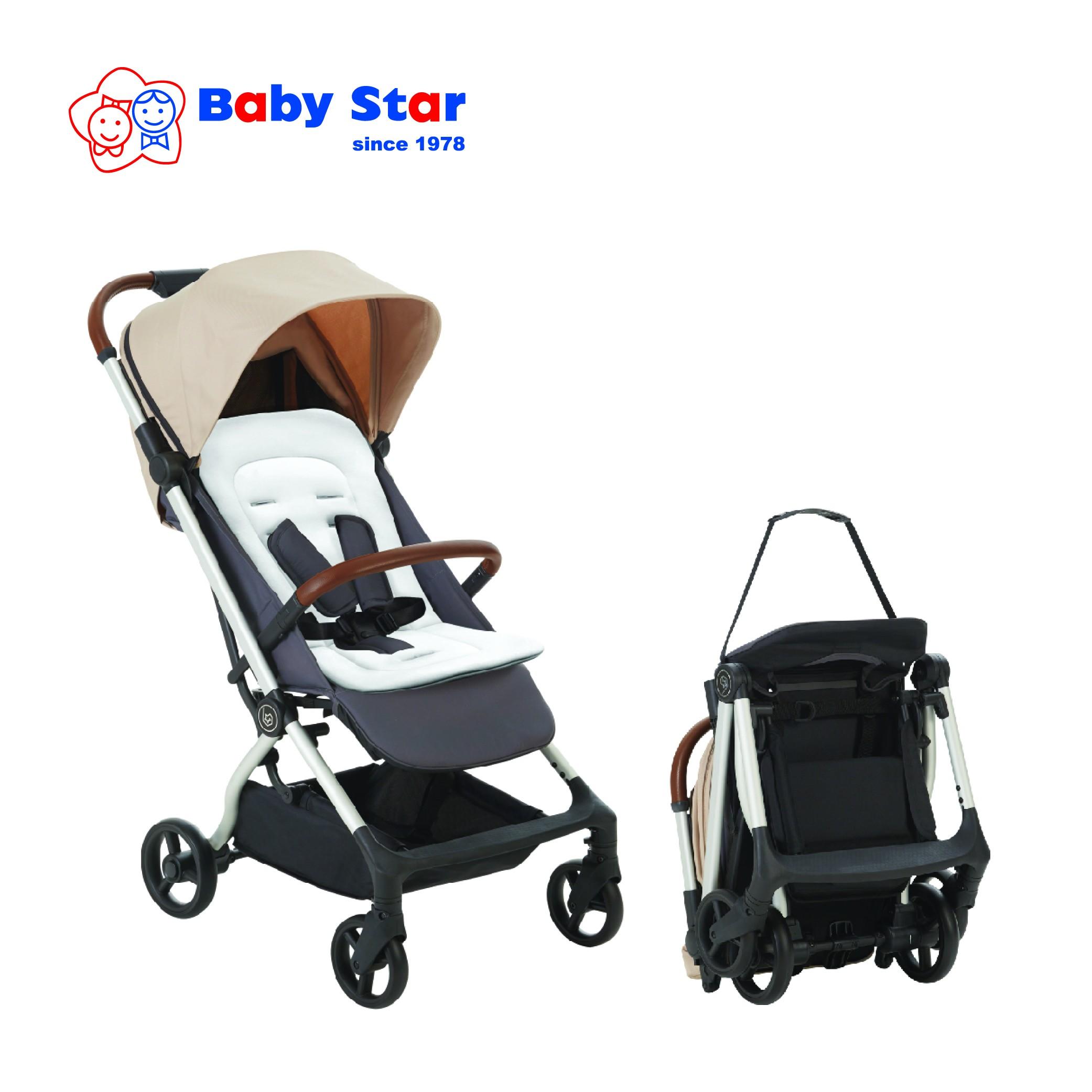 荷花BB展2024|Baby Star BRISA Auto-Fold手推車 原價$2,190 場內優惠價$1,590|攤位:B01-02