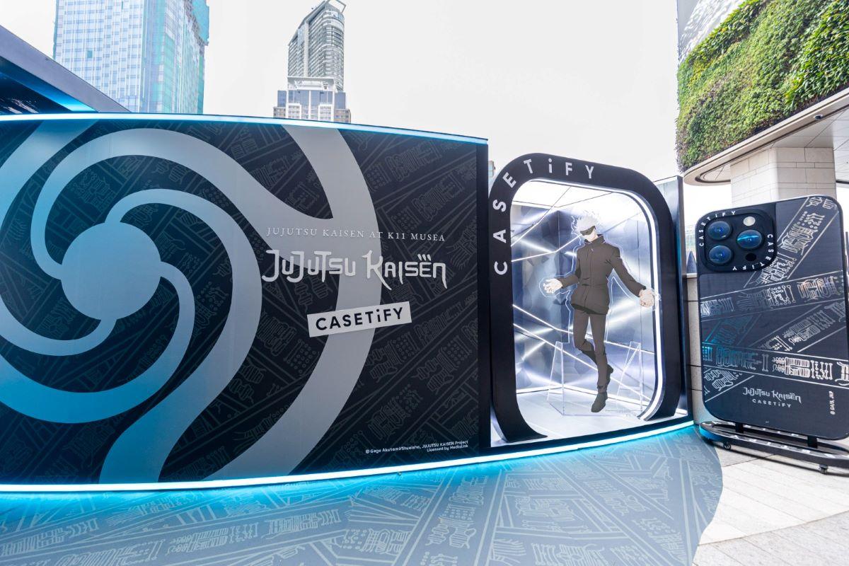 CASETiFY 咒術迴戰香港期間限定店 4米高獄門疆打卡一流