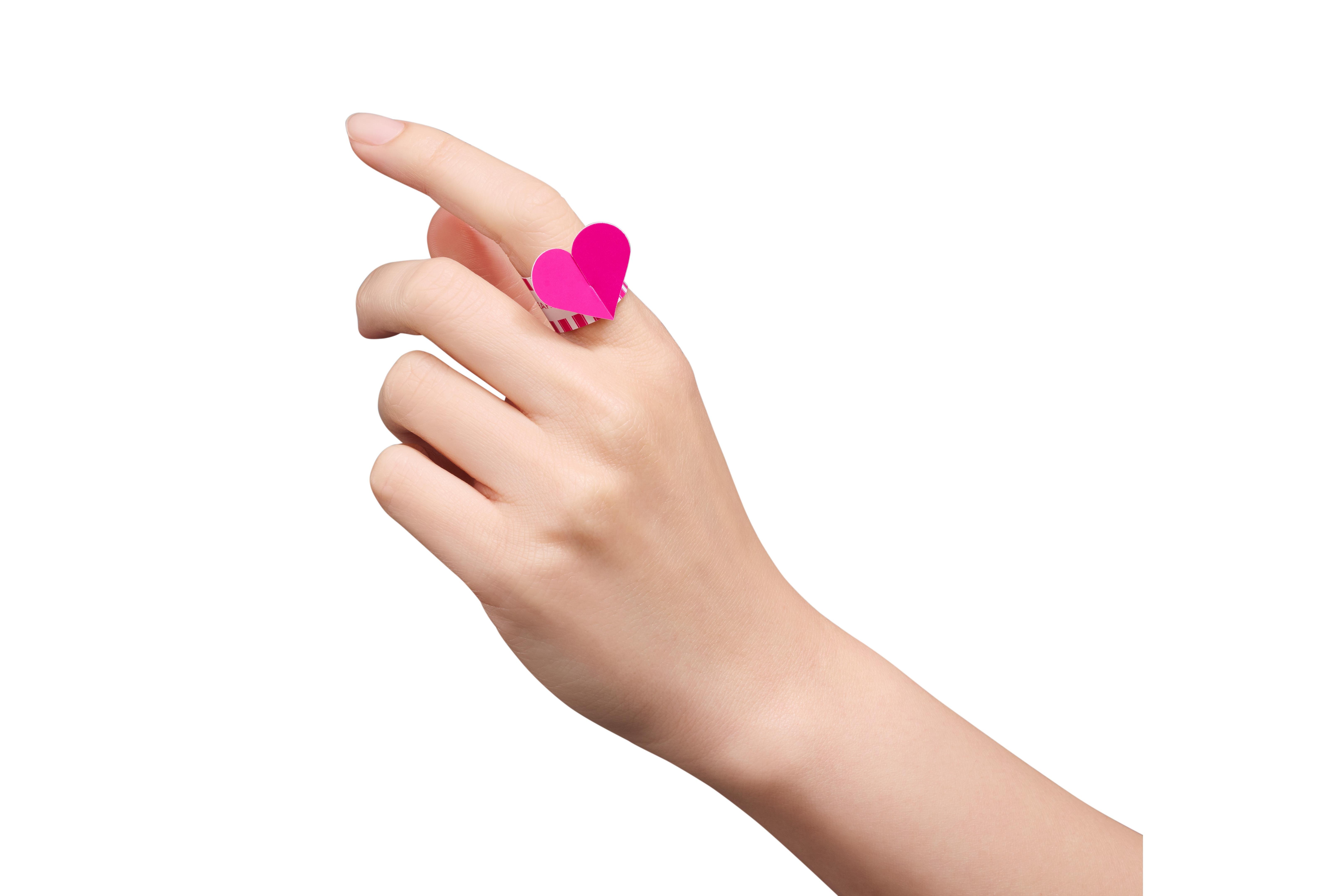 DREYER’S 限定心形雪糕批及雪葩條 士多啤梨主調/自製愛心戒指