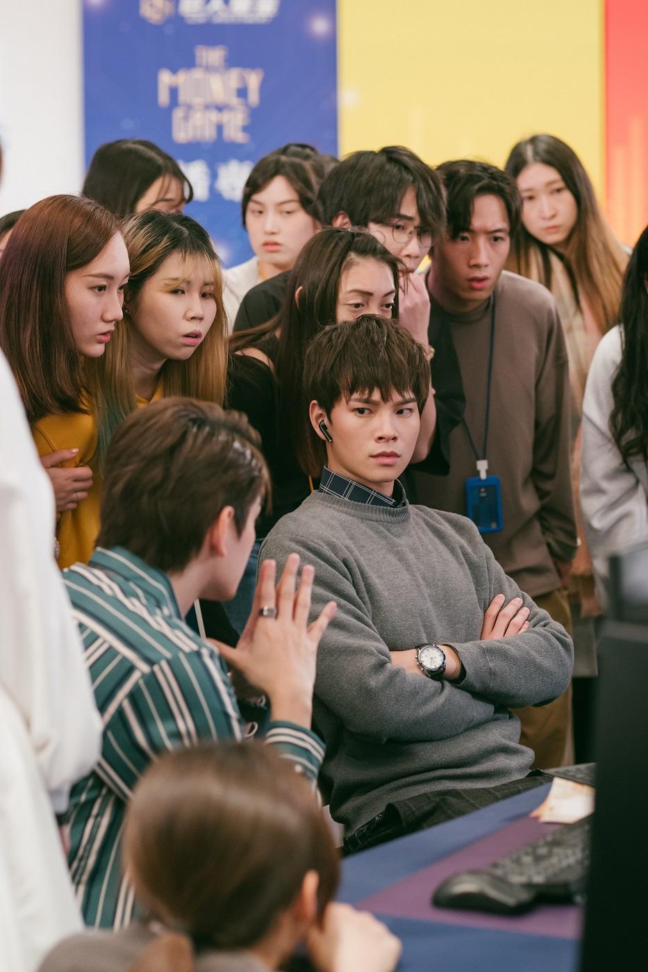 黎展峯在《飛黃騰達》演怪人Billy。(《飛黃騰達》劇照)