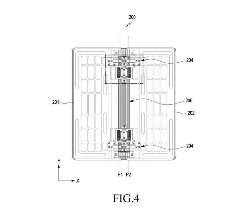 Samsung手機 Galaxy Z Fold 6疑似設計圖。(圖片來源︰X)