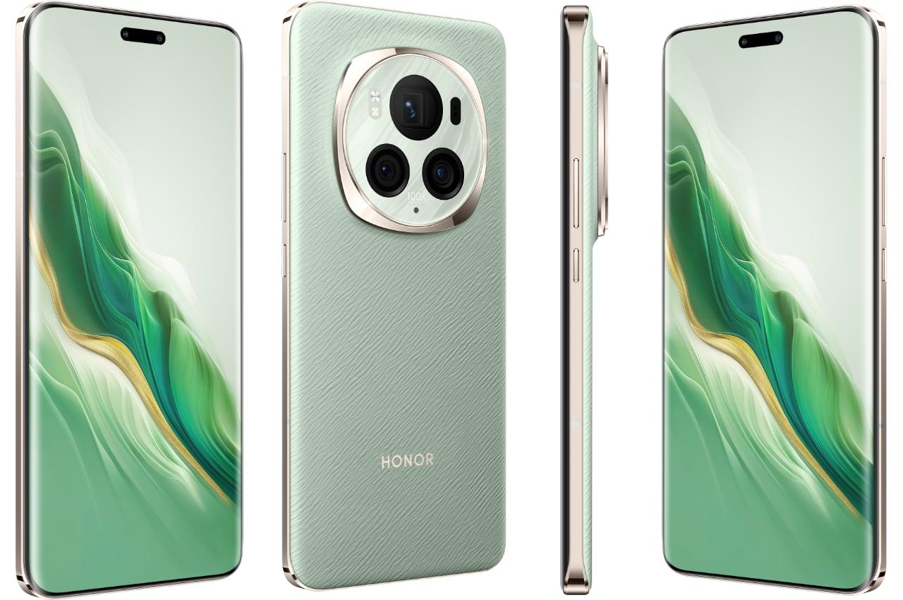 HONOR Magic6 Pro 海外版本將具備綠及黑兩種配色