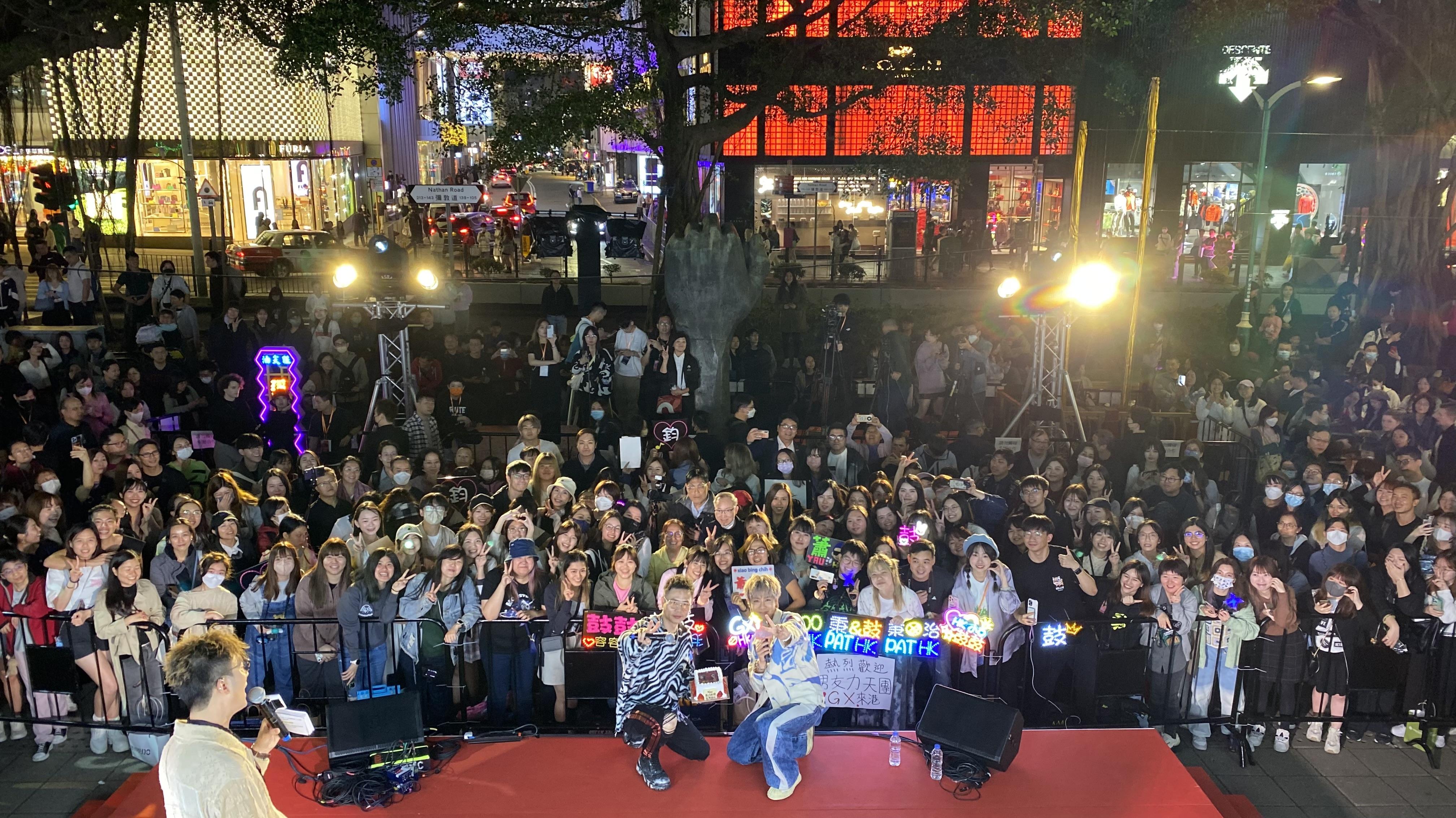 鼓鼓呂思緯和蕭秉治之限定二人組合GX亦擔任表演嘉賓。