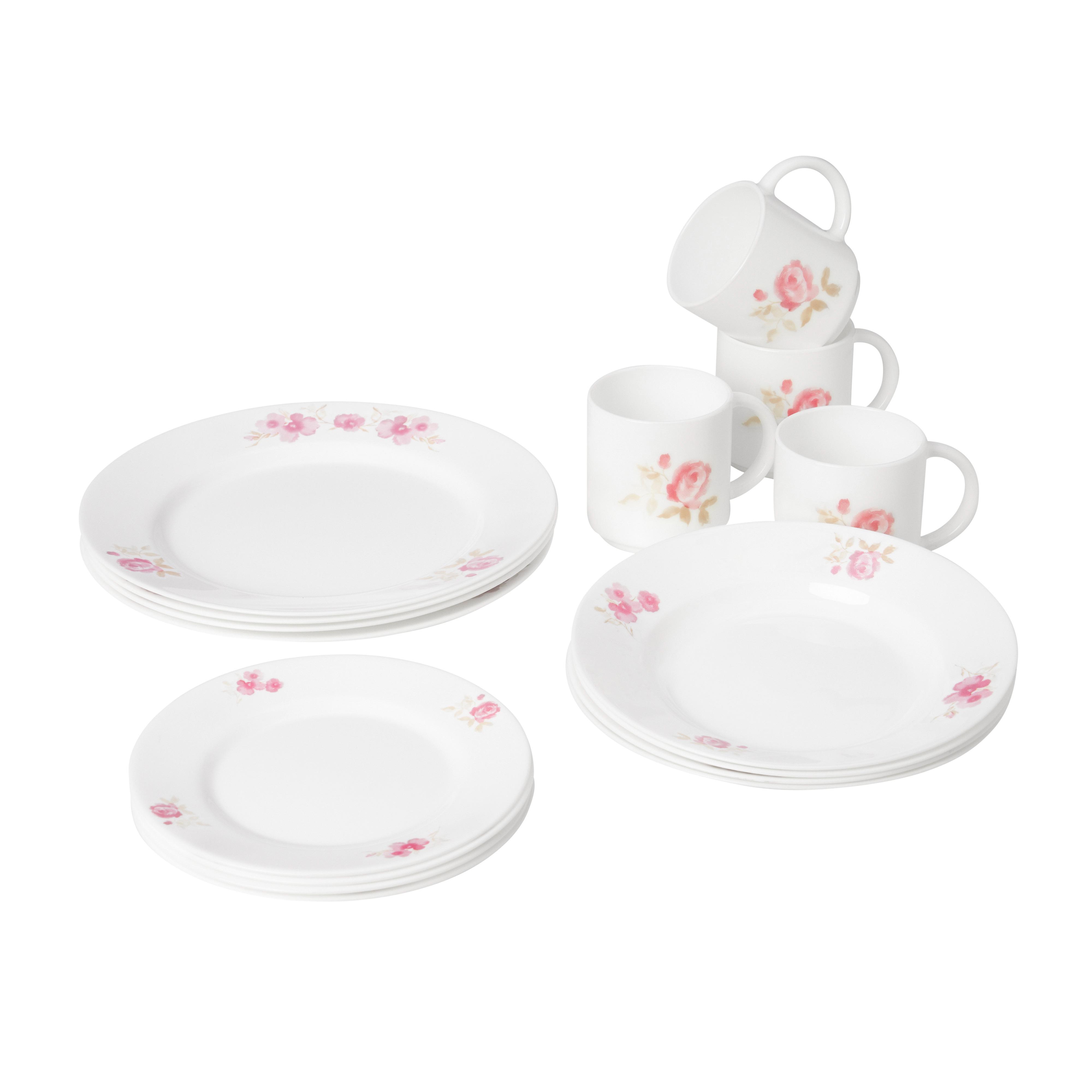 KALASBRA餐具($159.9/16件)將水彩花朵元素融入餐具中,配上SOMMARLEK茶壺保溫座,促膝詳談也可以享受溫熱的好茶。$29.9