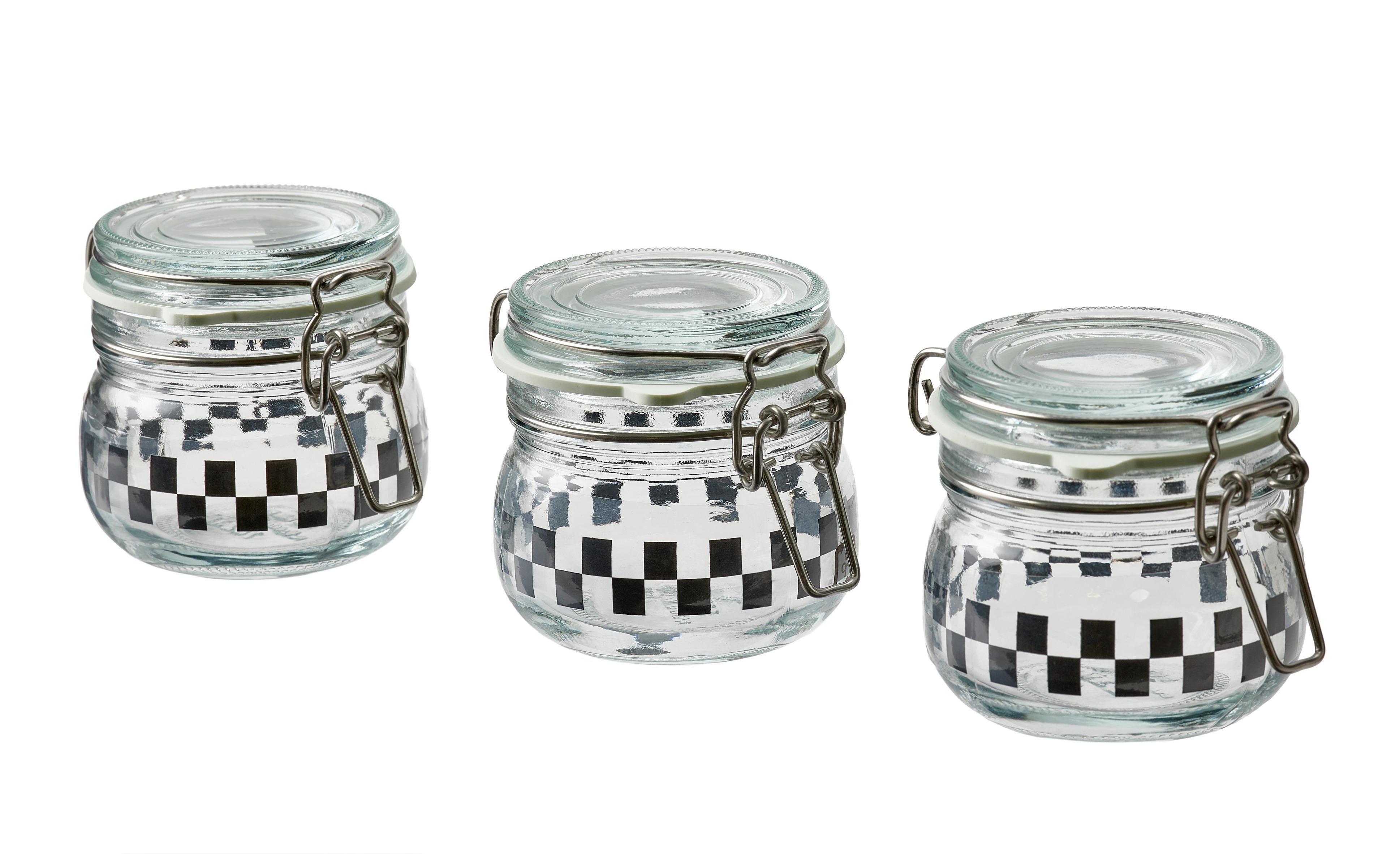 KORKEN連蓋瓶透明瓶身,放入不同顏色的食材或醬料,能一眼看清盛載物,點綴餐桌。$19.9