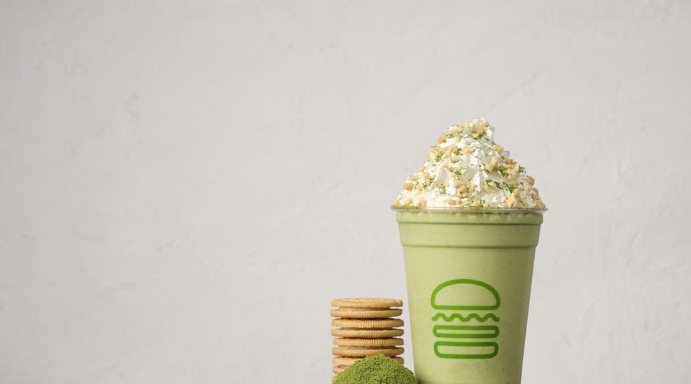 全新期間限定的宇治抹茶曲奇忌廉奶昔|港幣$52