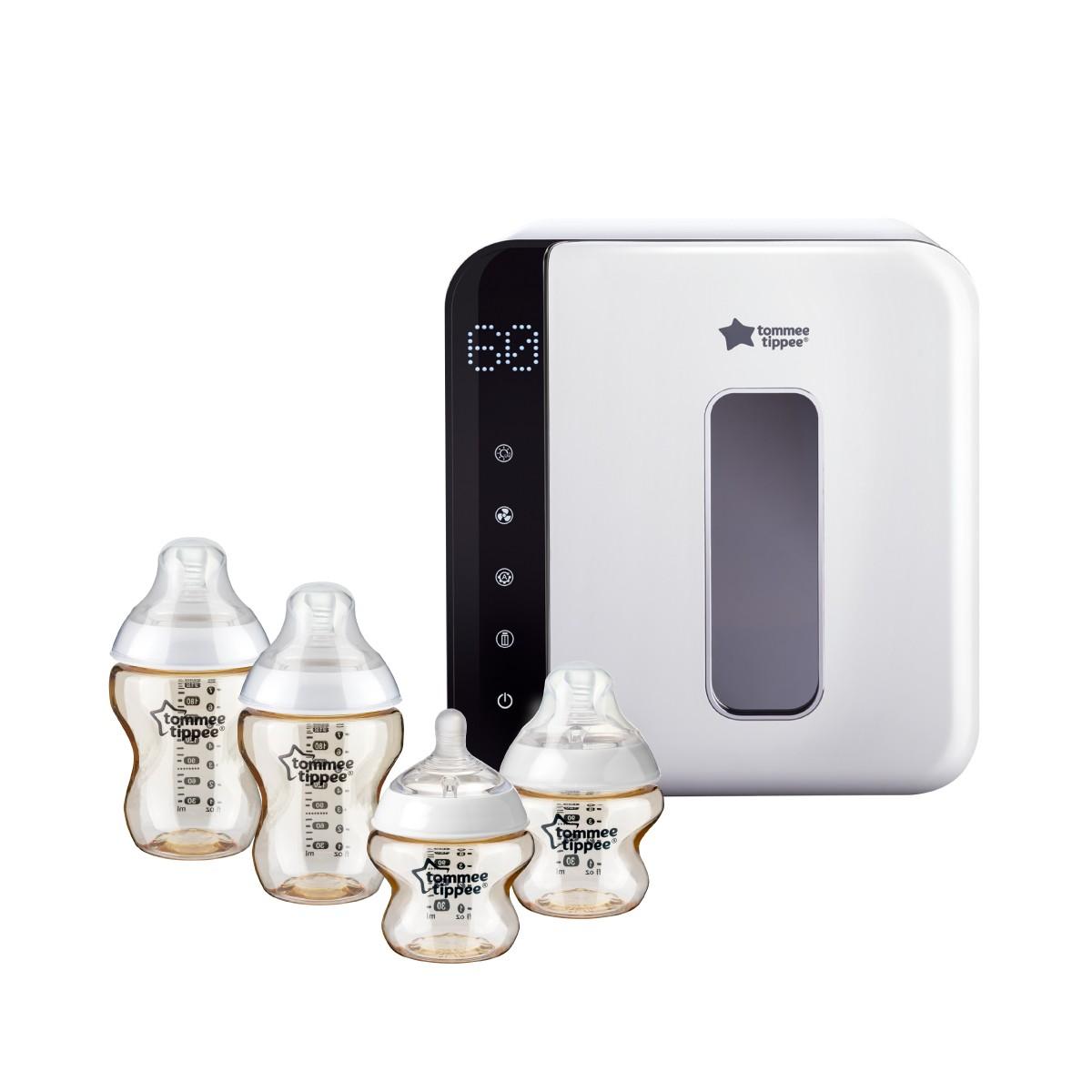 荷花BB展2024|Tommee Tippee UV消毒PPSU奶瓶套裝 原價$2,617 場內優惠價$1,199|攤位:H12-13