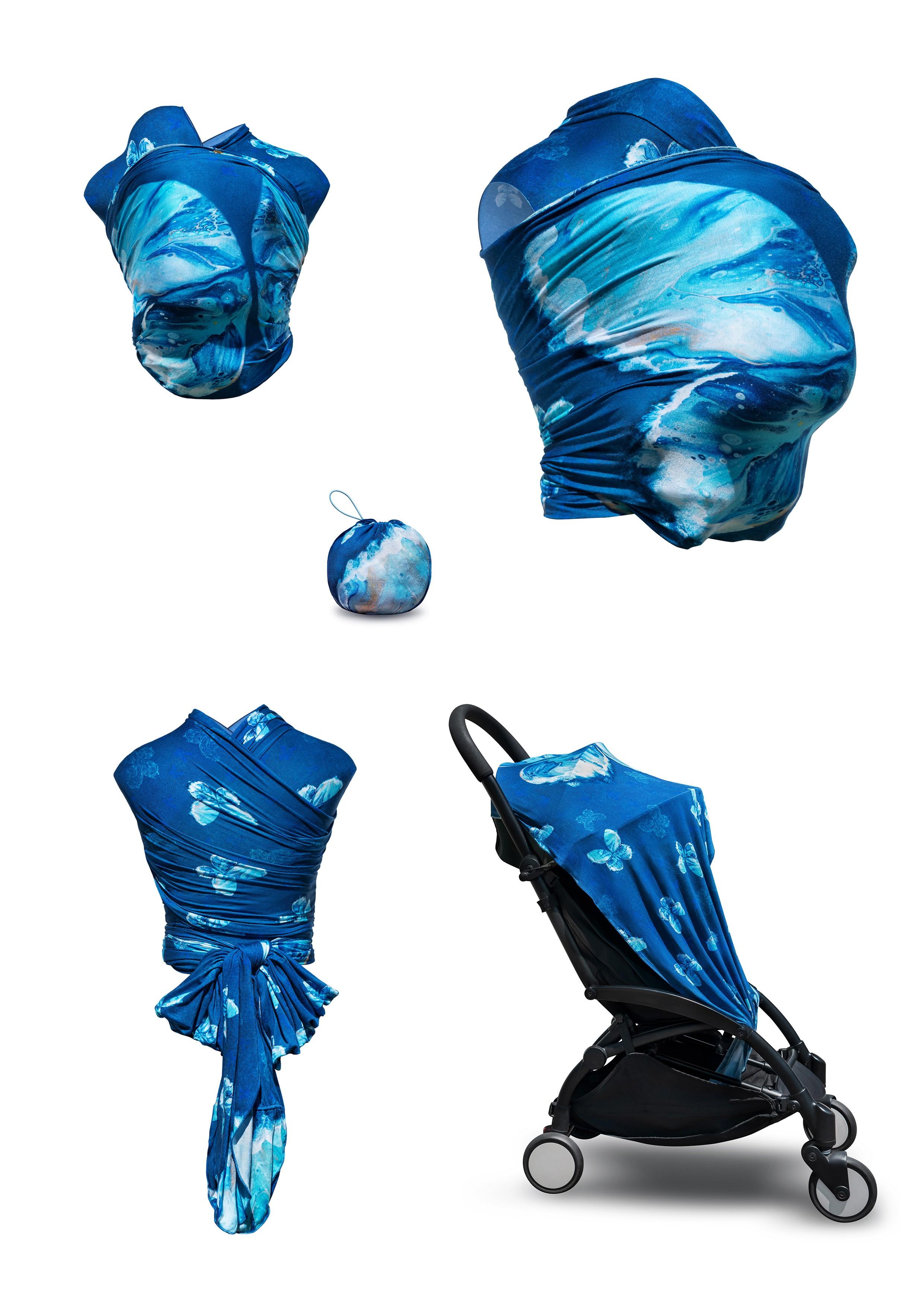 荷花BB展2024|IVAU A Piece of Paradise嬰兒揹巾 原價$675 場內優惠價$540|攤位:D23