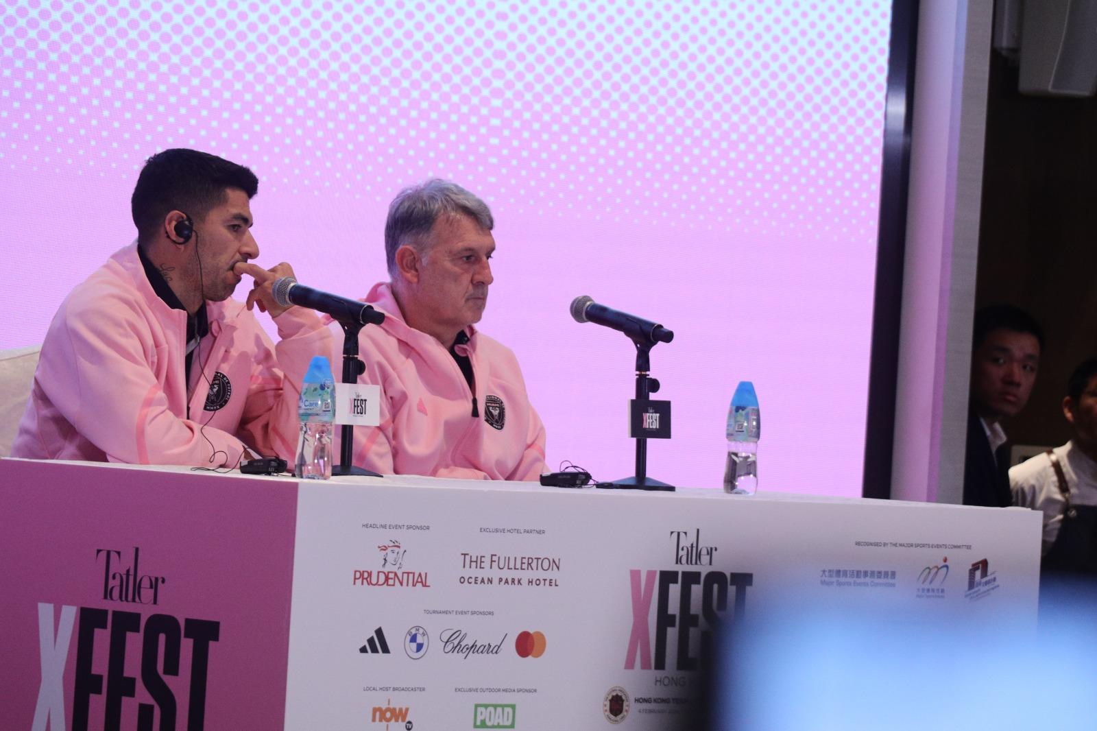 美斯訪香港,國際邁亞密教練馬天奴指美斯上陣時間,在周六操練後定奪。