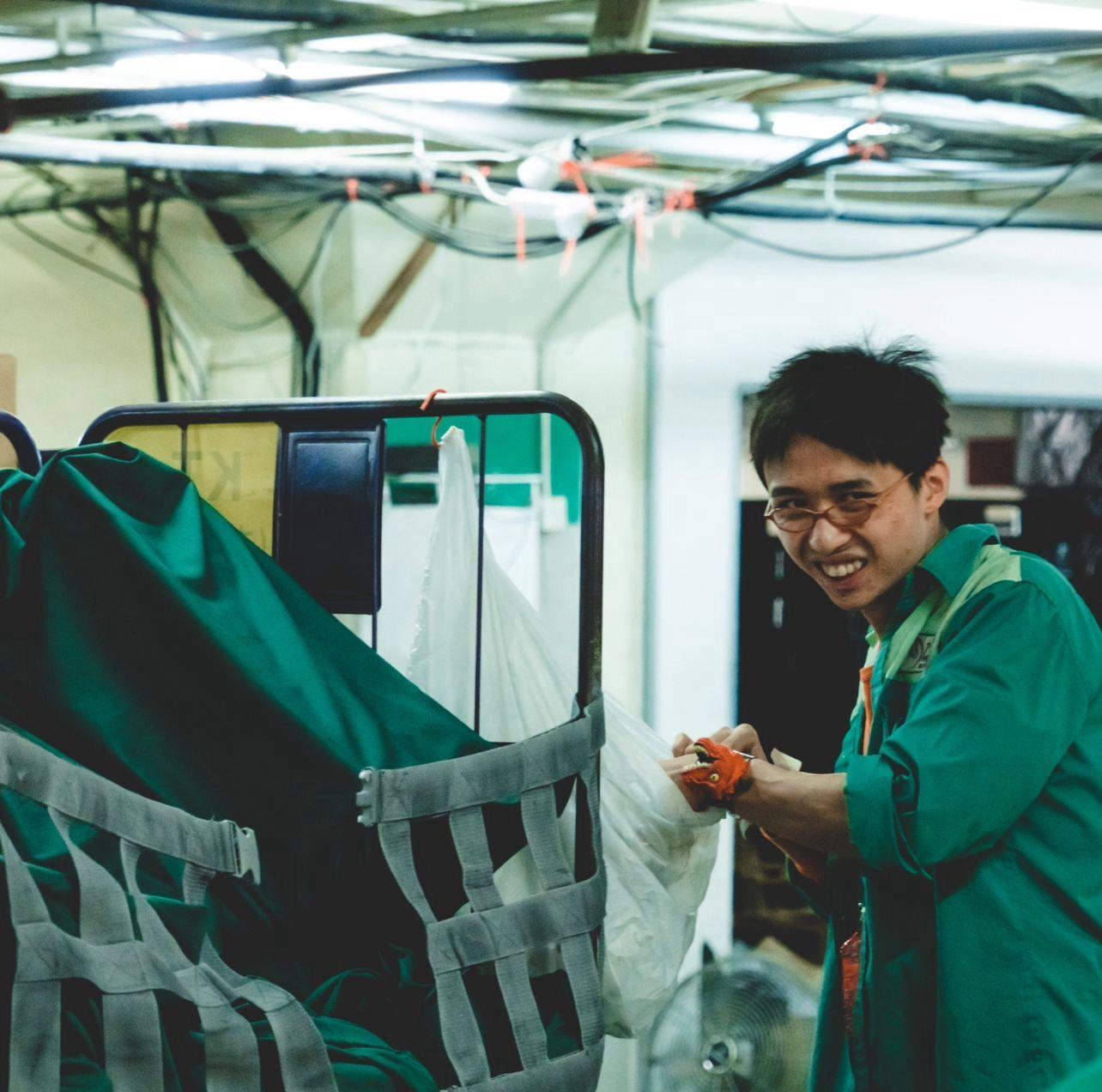 Edan郵局條針「童童」,在《盜月者》戲份不足5分鐘,已令人留下印象。