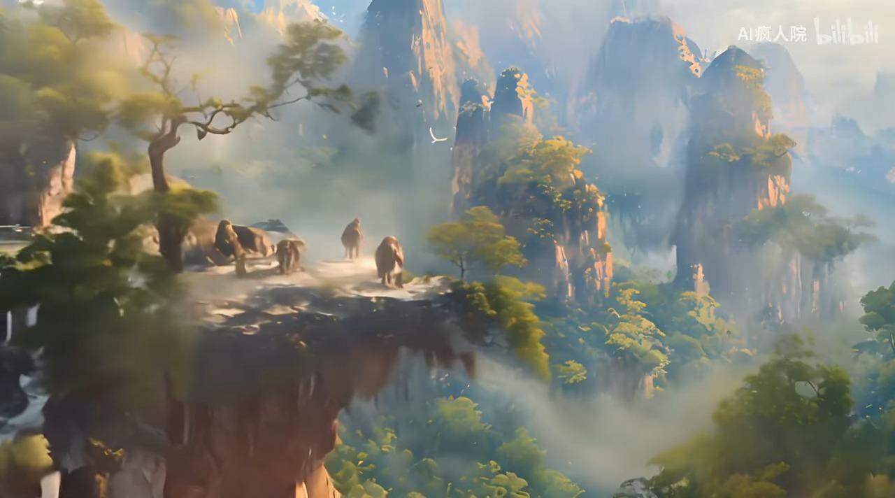 AI《西遊記》4分鐘動畫孫悟空維妙維肖 神人「AI瘋人院」僅用1周製作(影片截圖)