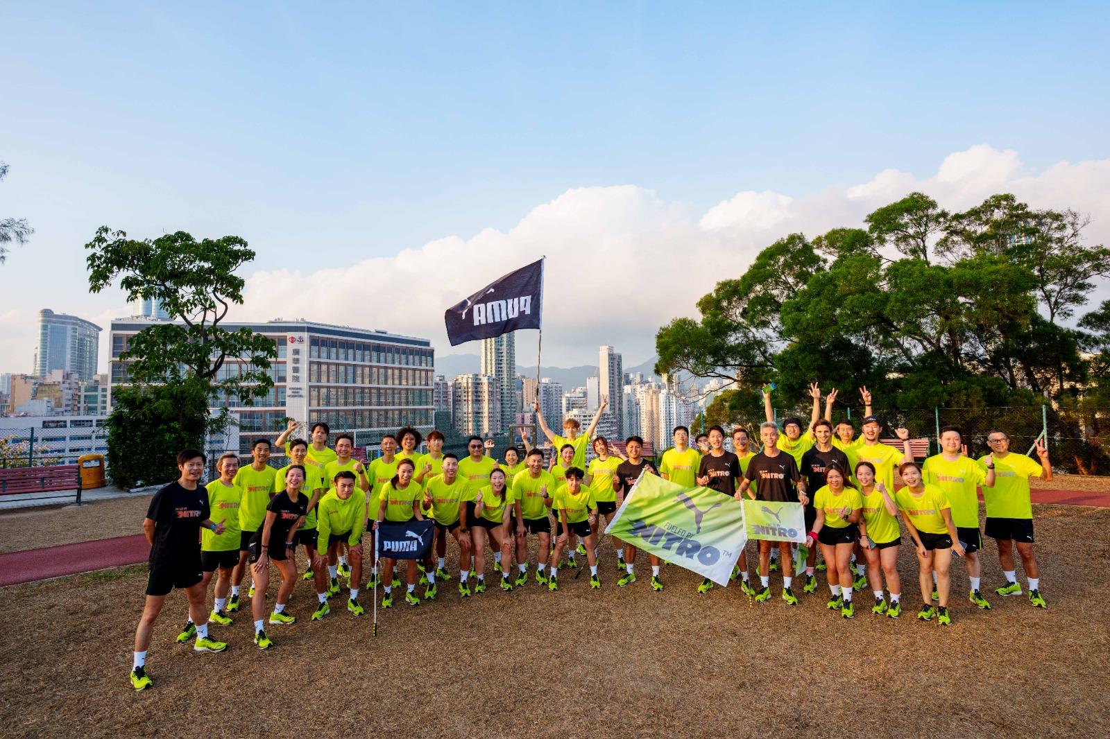 PUMA NITRO™ LAB 登陸旺角THE FOREST 潘沛軒、梁筠宜、梅政揚試穿跑鞋Velocity NITRO™ 3