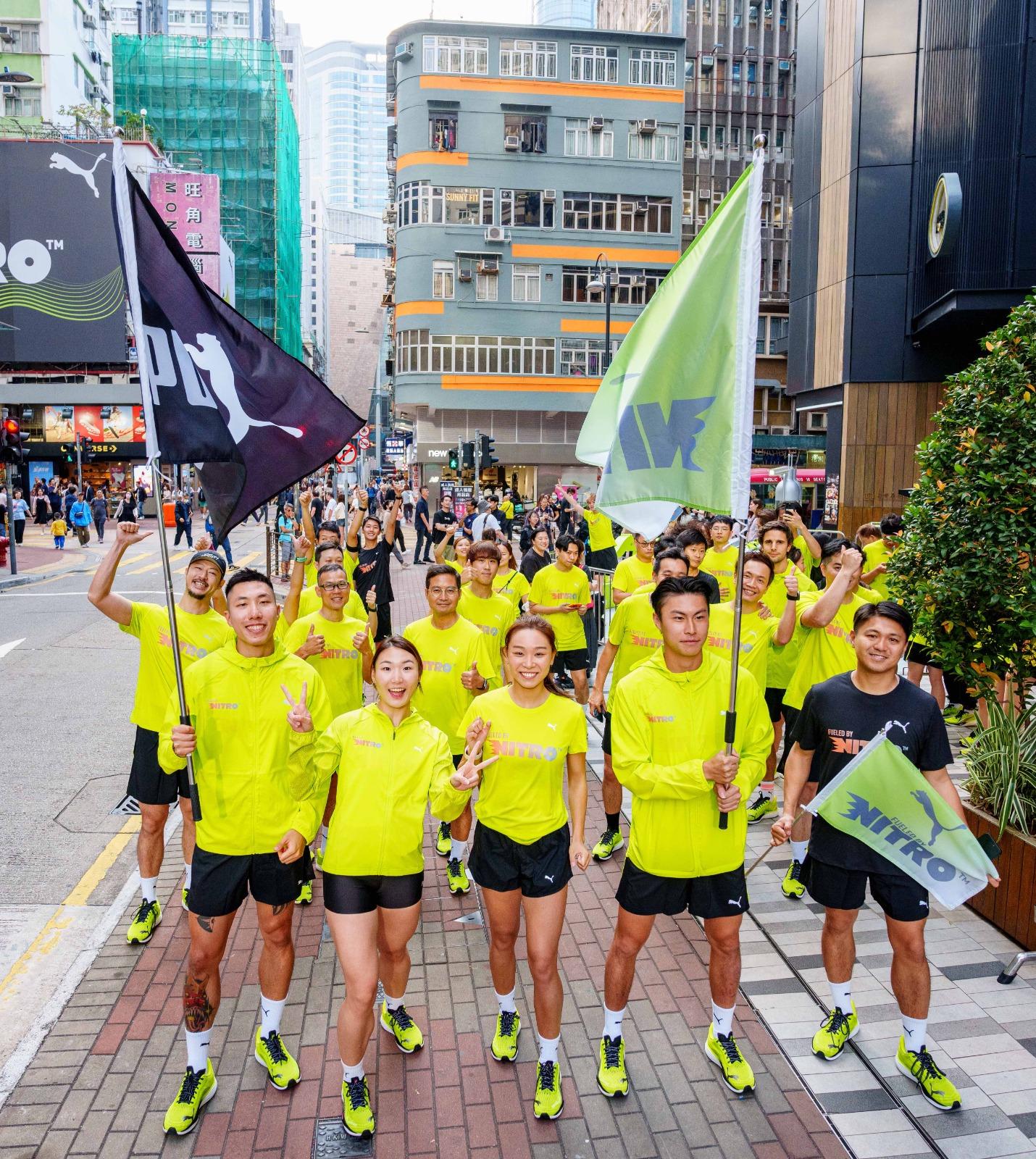 PUMA NITRO™ LAB 登陸旺角THE FOREST 潘沛軒、梁筠宜、梅政揚試穿跑鞋Velocity NITRO™ 3