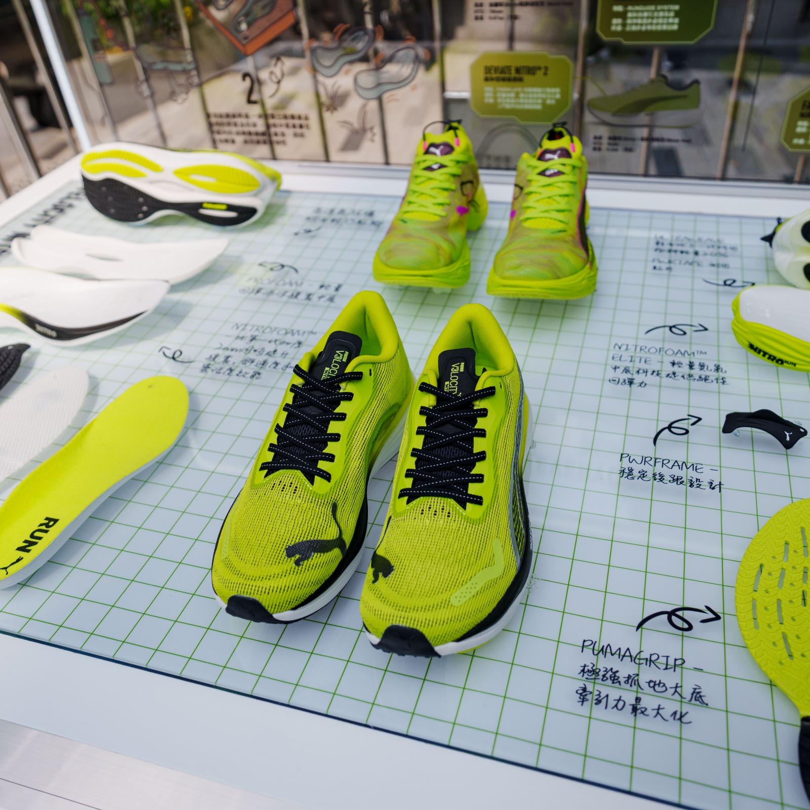 Puma跑鞋Velocity NITRO™ 3到輕量、舒適和高緩 衝三合一效果