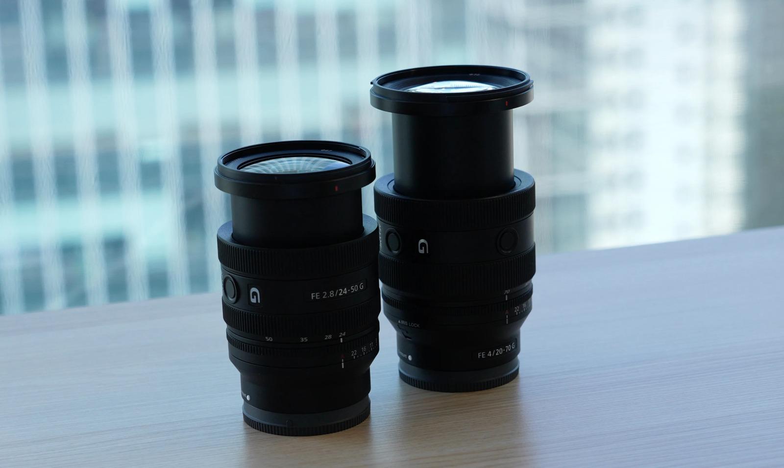 Sony FE 24-50mm F2.8 G鏡頭 重量僅440g