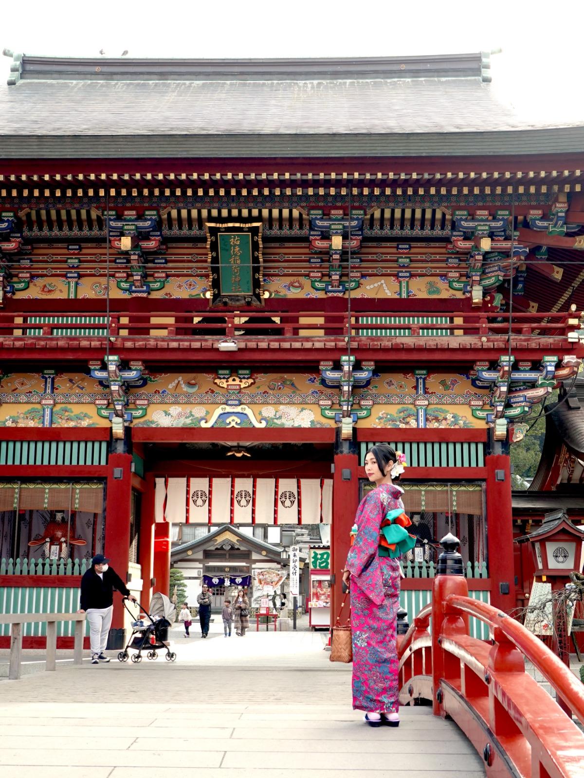 祐德稻荷神社美景處處,打卡一流。