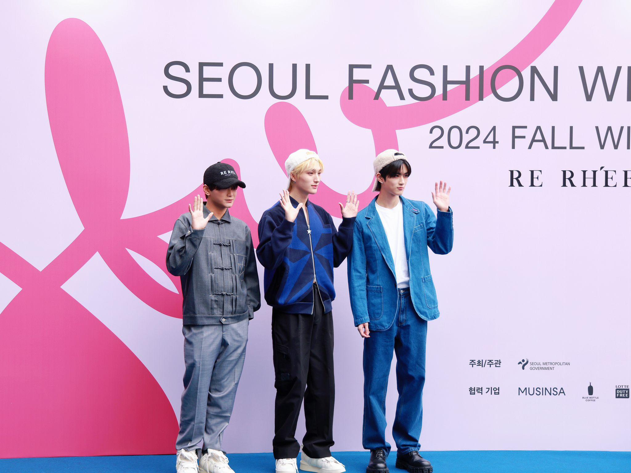 KPOP男團XODIAC受邀出席首爾時裝周。