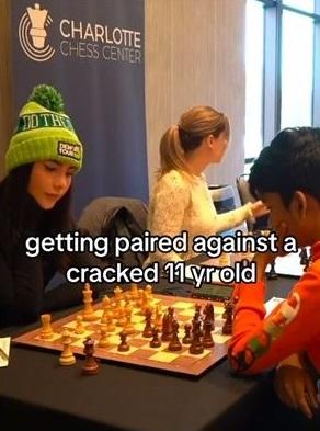 博泰斯上傳與年輕對手作賽短片。(互聯網)