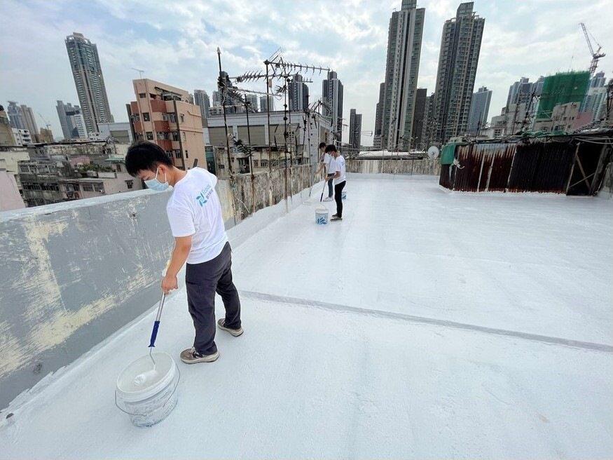 「無電製冷技術」可應用在建築物上。