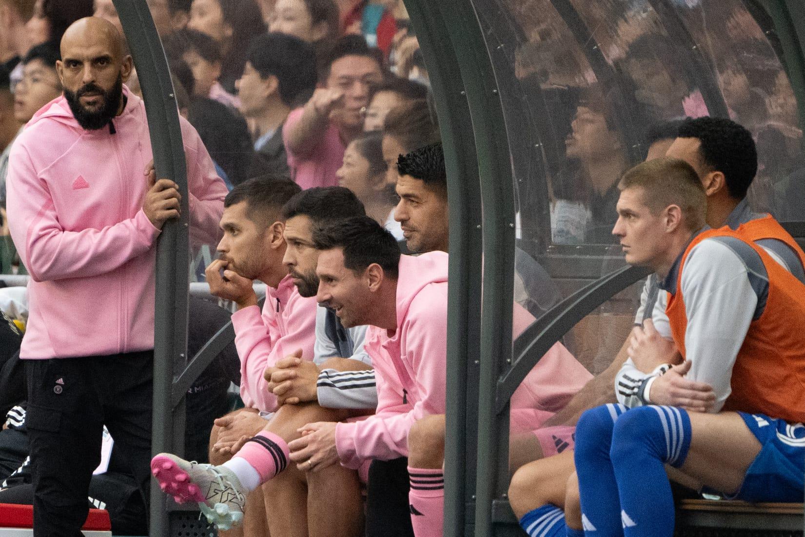 美斯未有落場。(林靄怡攝)