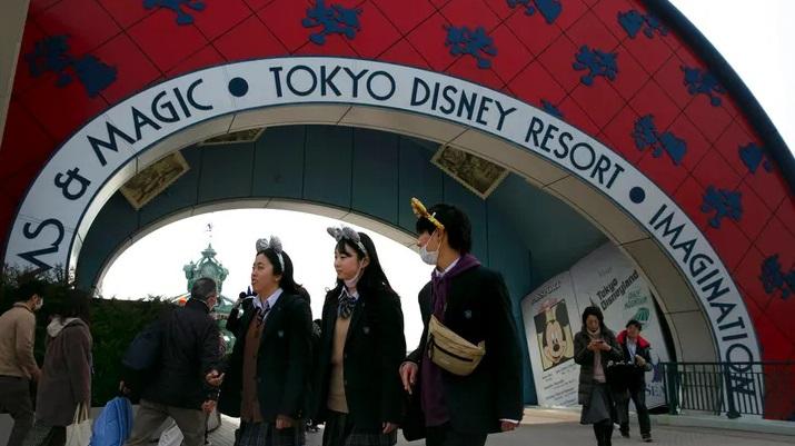 東京迪士尼樂園遊客量逐漸回復疫前水平。(資料圖片)