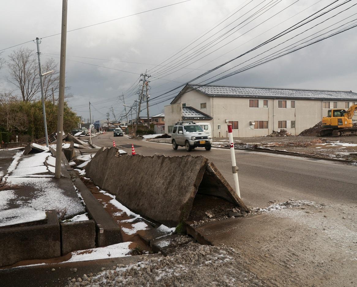 石川縣逾5萬建築物損毀或倒塌。(資料圖片)