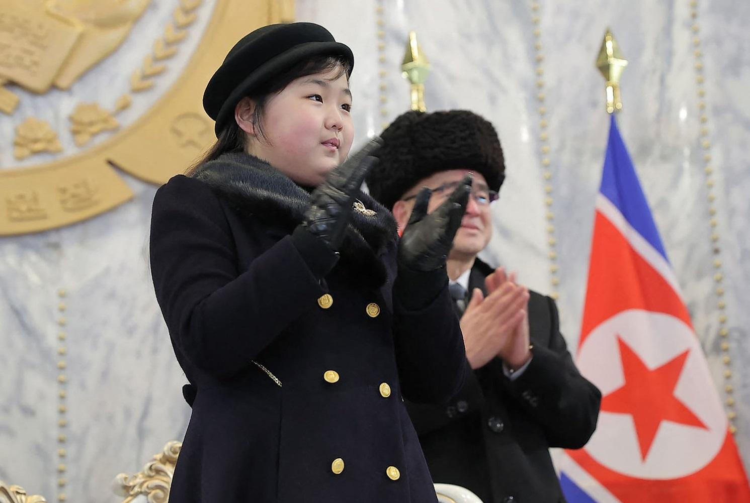 金正恩女兒金主愛。(資料圖片)