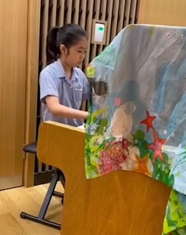 Selena Lau出事前的最後表演。(互聯網)