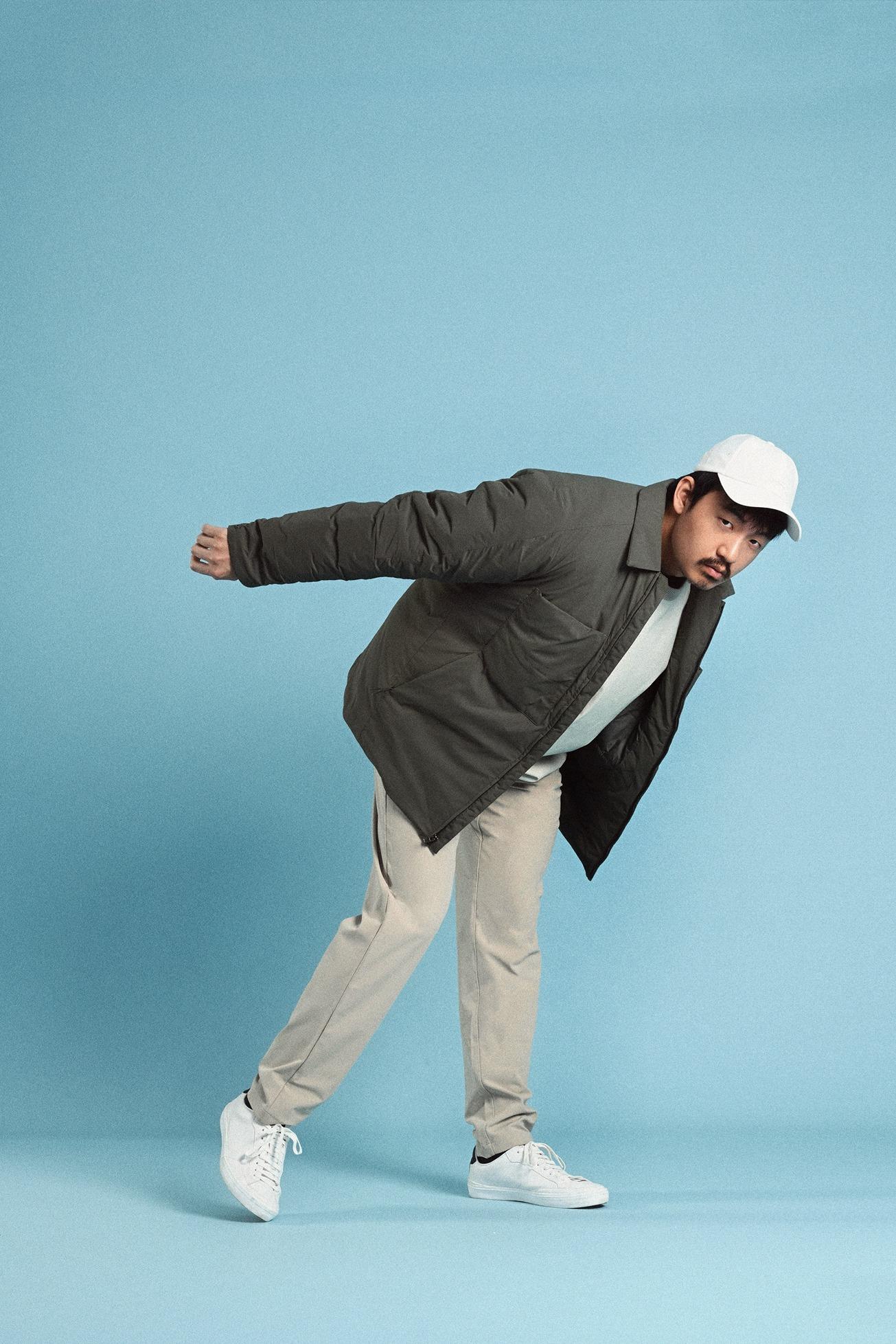 Jordan以ABC經典剪裁西褲款長褲呈現出休閒率性格調。