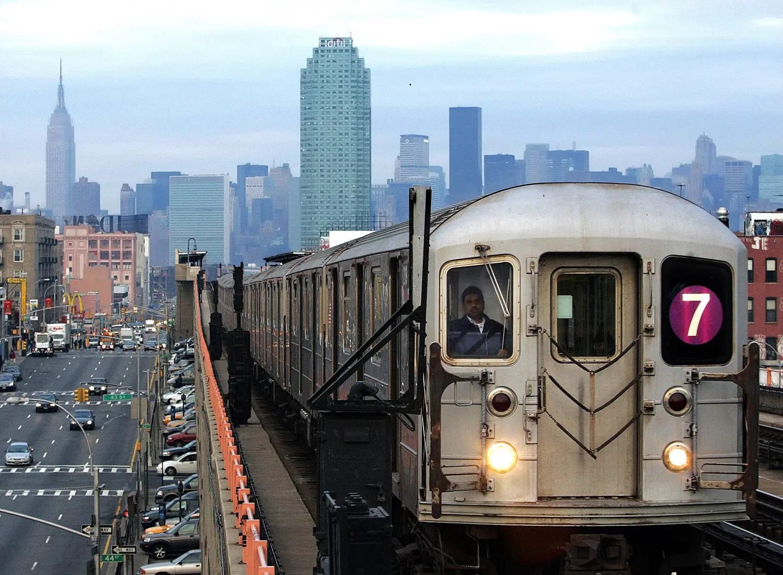 紐約地鐵列車。(互聯網)