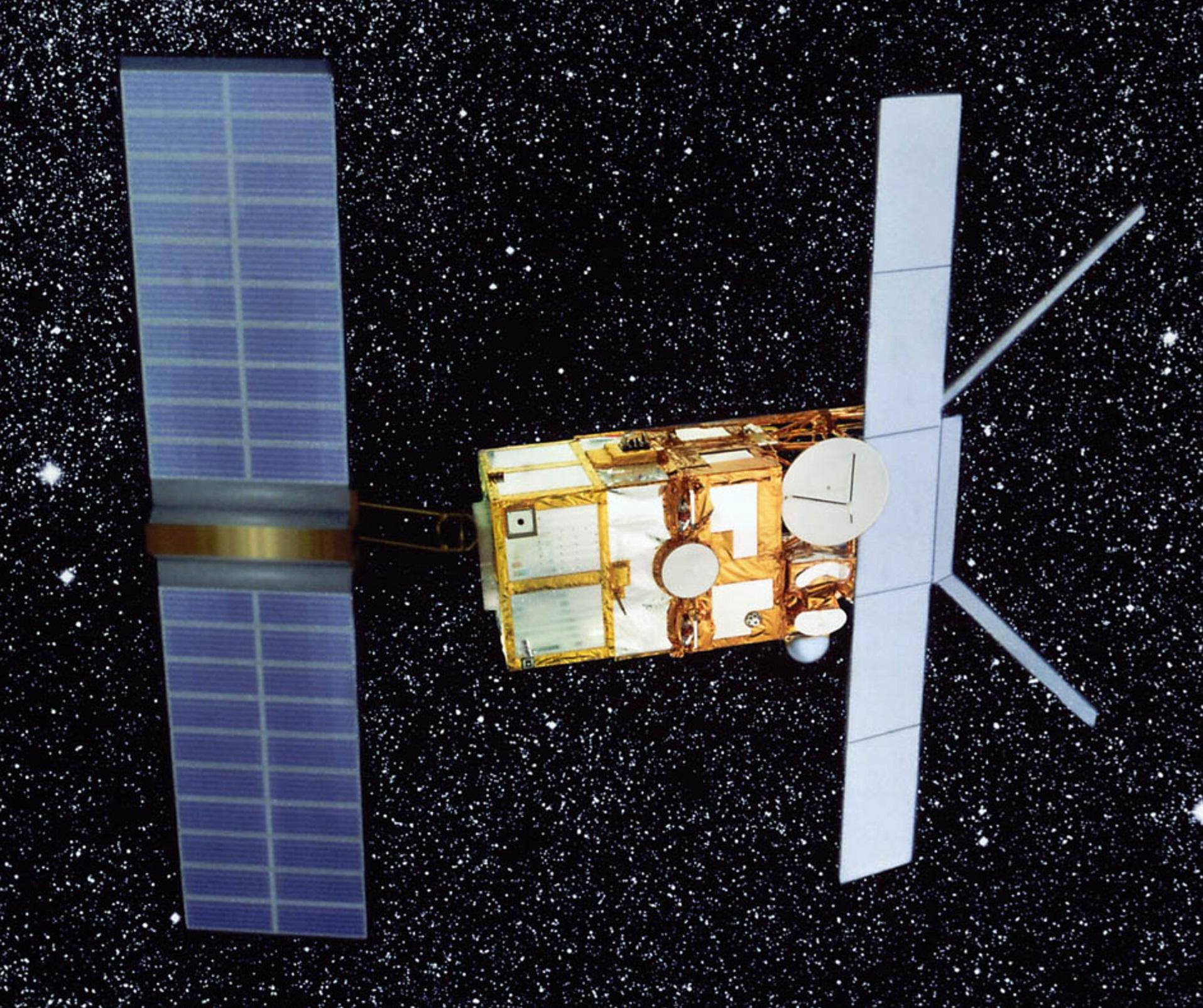 歐洲太空總署觀測衛星ERS-2即將重返地球大氣層。(互聯網)