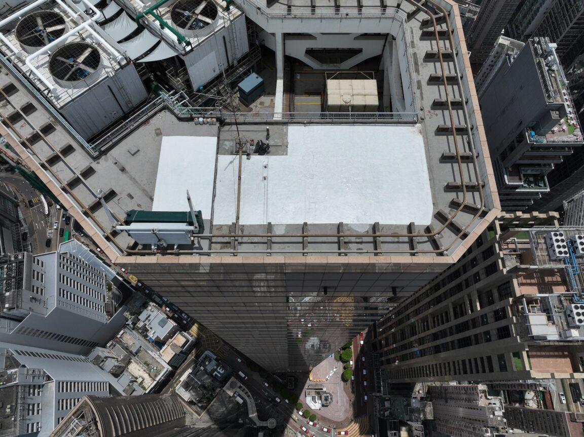 「無電製冷技術」可應用在建築物上。