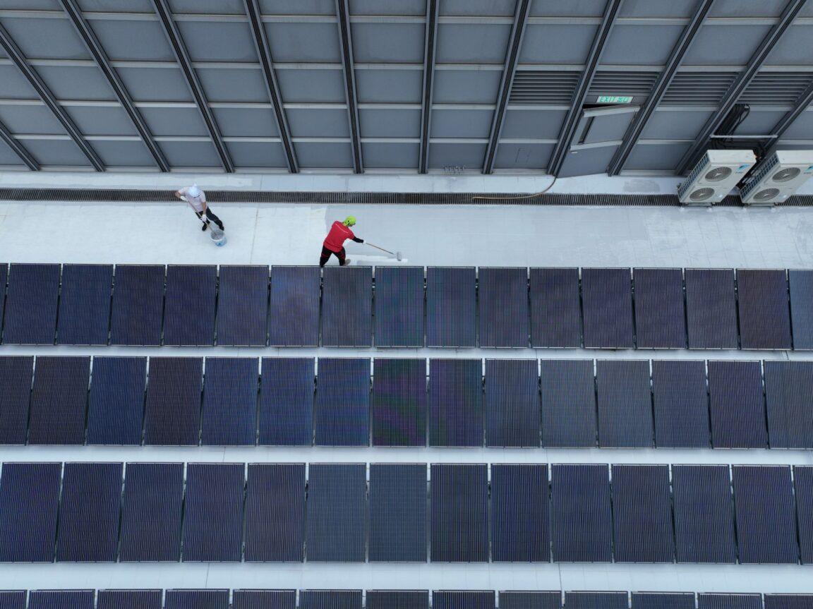 「無電製冷技術」可應用在建築物上。