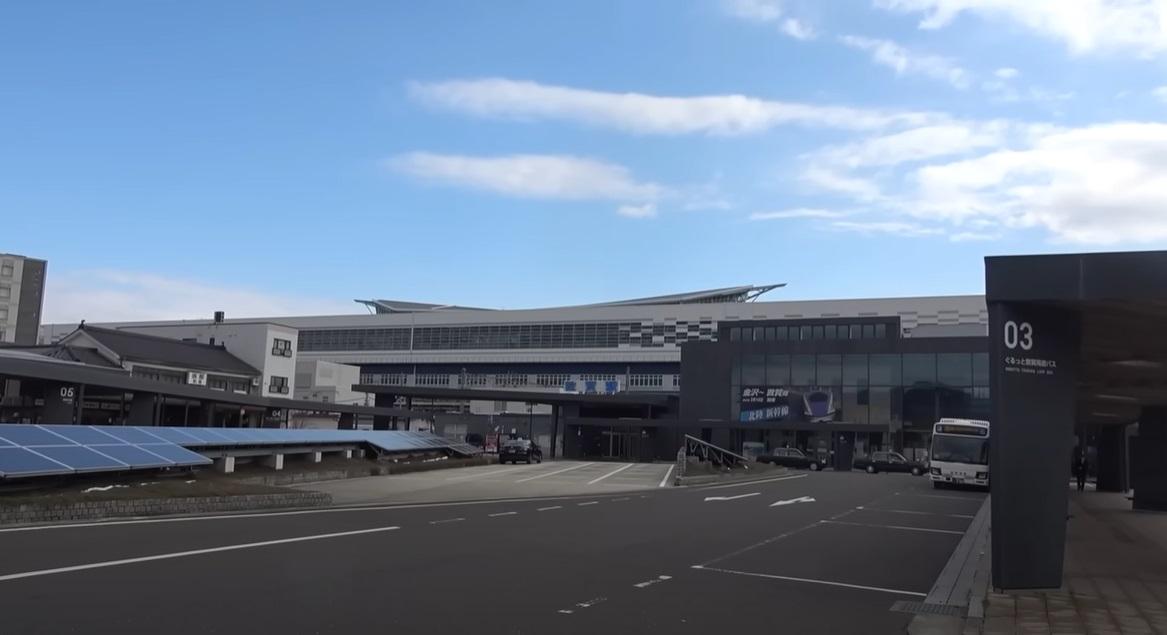 北陸新幹線敦賀站外貌。(互聯網)